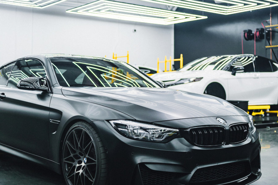 Cars being fitted with after-market accessories